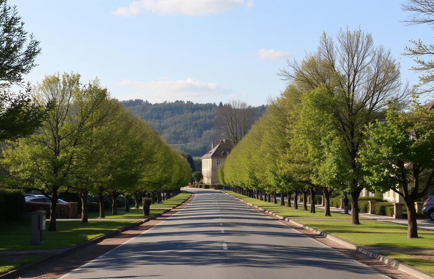 Avenue résidentielle Mouvaux - patrimoine local