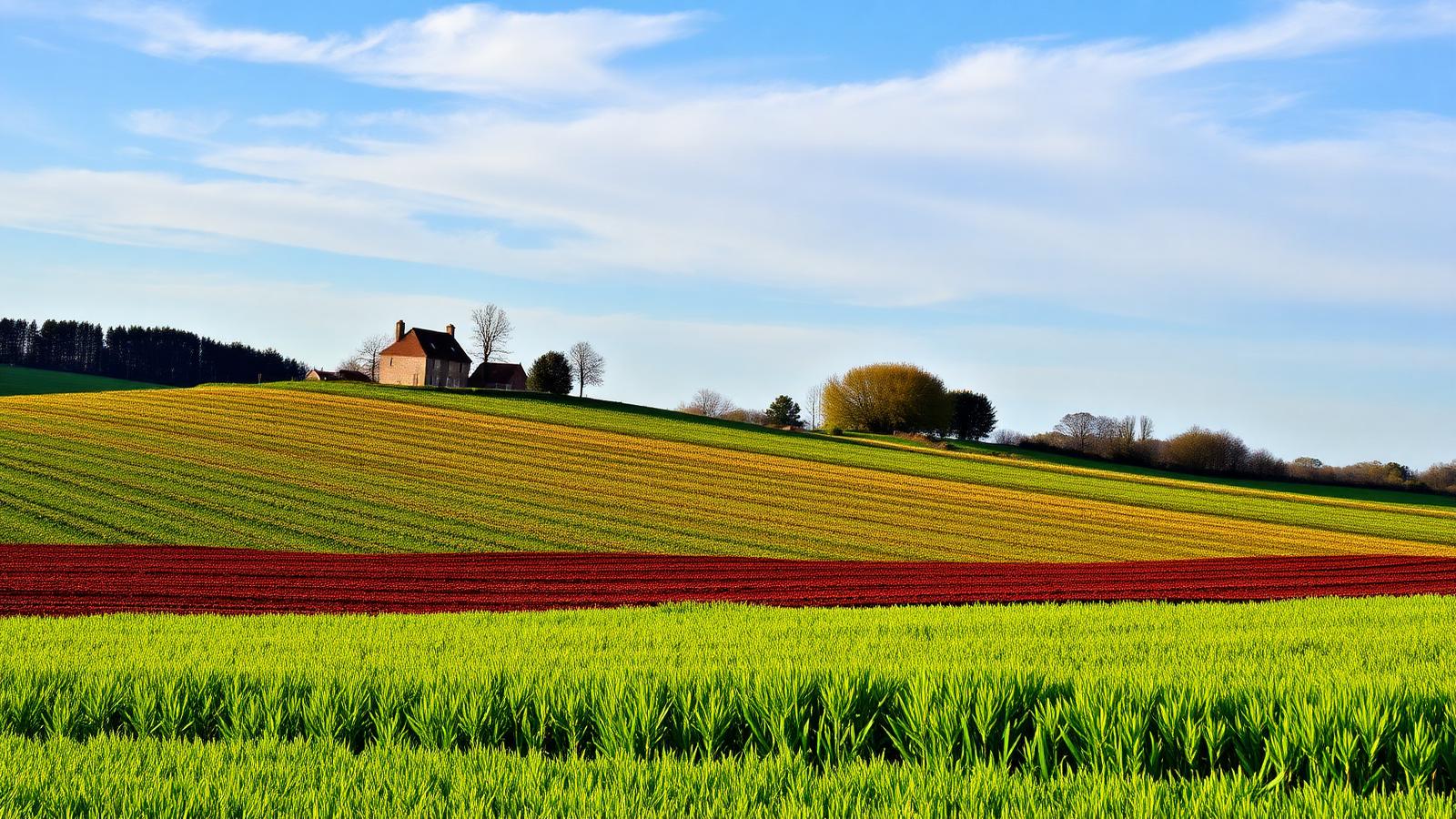 Paysage de la Pévèle - diagnostic immobilier